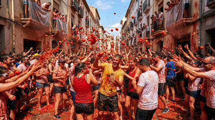 La tomatina festival 